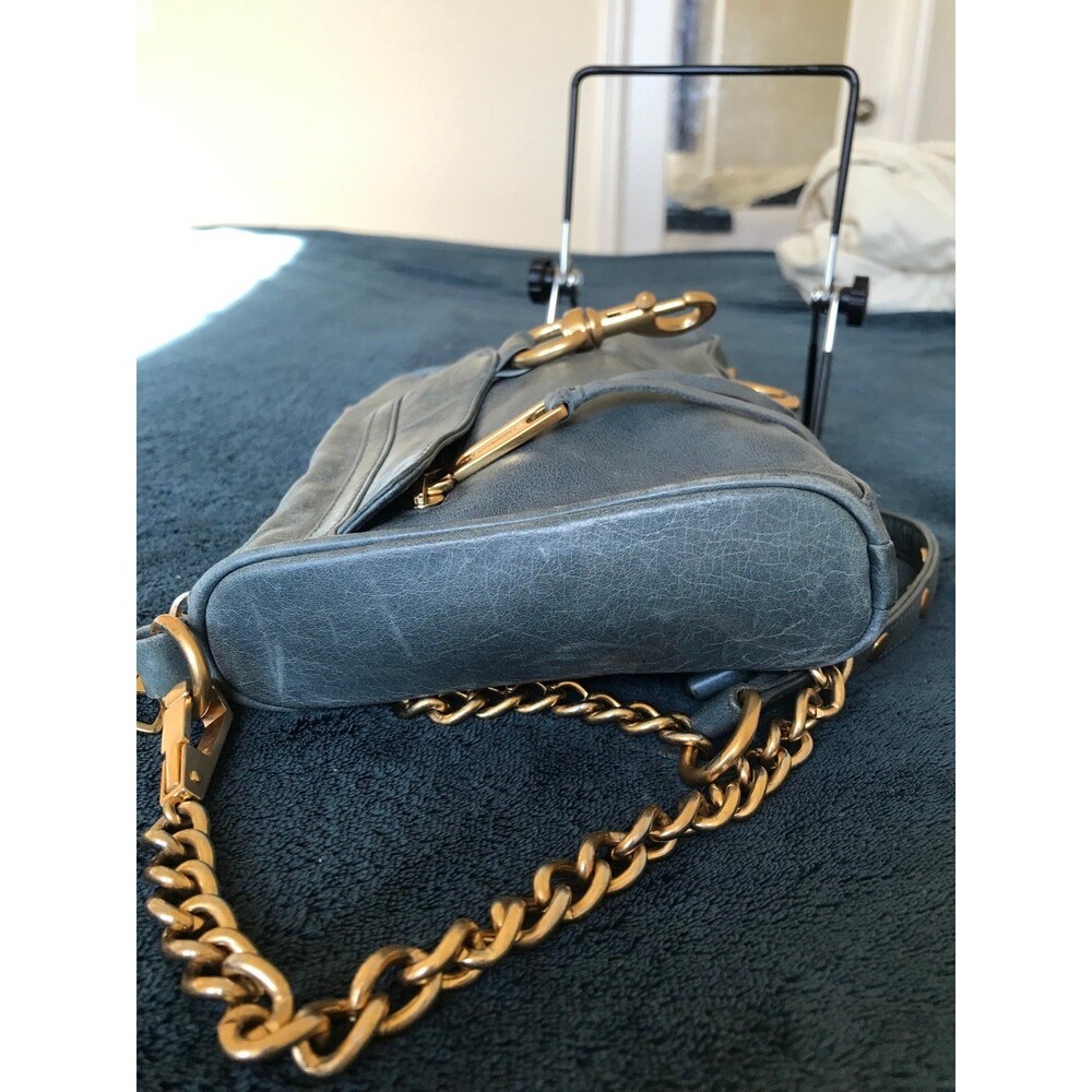 Rebecca Minkoff mini M.A.C. Mac Crossbody bag In denim color - Picture 3 of 12